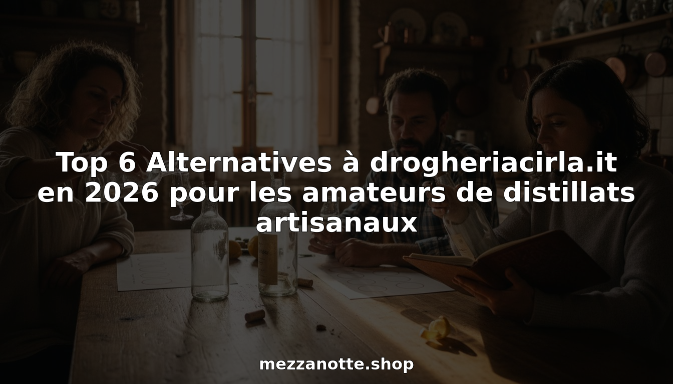 Un groupe d’Italiens découvre et déguste des spiritueux artisanaux.