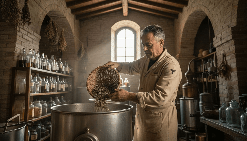 Amari artigianali italiani: 30% crescita dal 2023 - Mezzanotte | Distilleria & Spirits