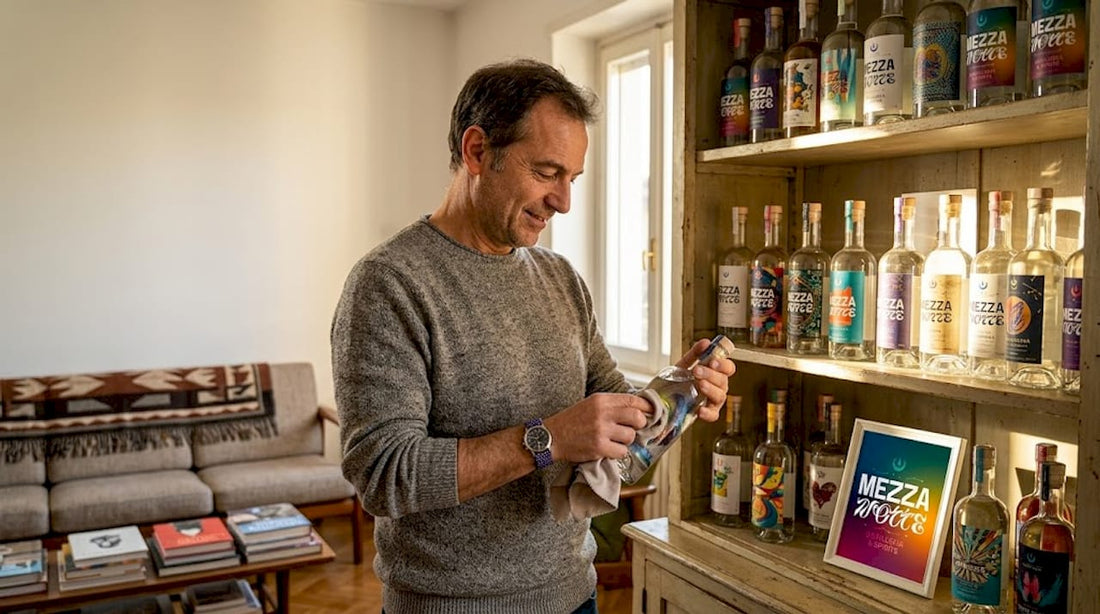 Collezioni di vodka: arte, storie e design unici - Mezzanotte | Distilleria & Spirits