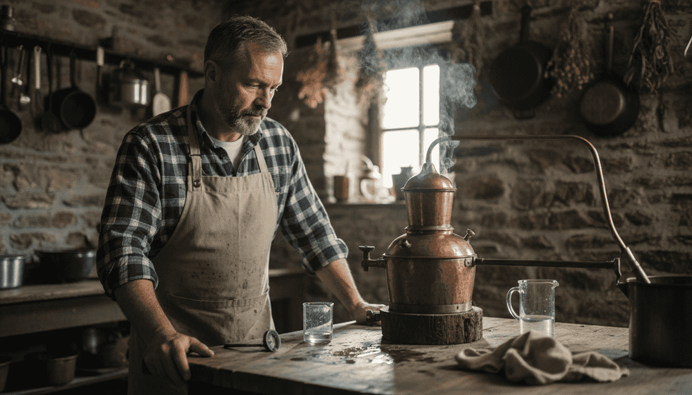 Guía completa para el proceso de destilación artesanal 2026 - Mezzanotte | Distilleria & Spirits