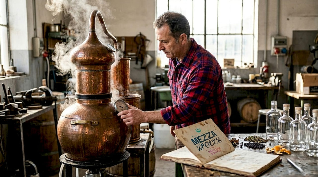 Guida alla distillazione artigianale: tecniche, tagli e aromi - Mezzanotte | Distilleria & Spirits