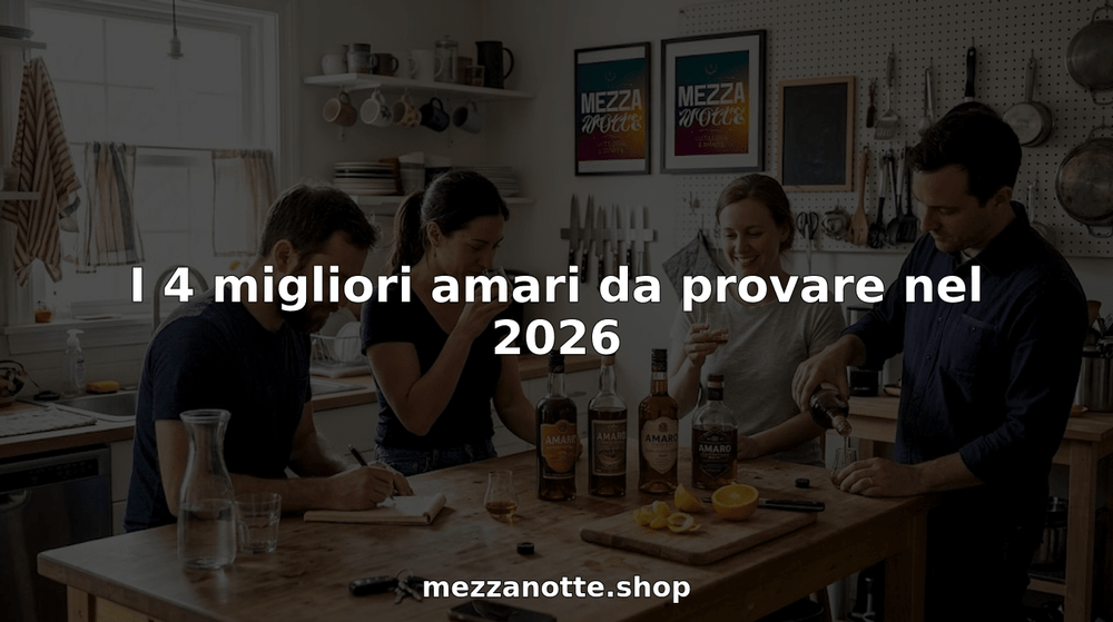 I migliori siti per acquistare amari nel 2026 - Mezzanotte | Distilleria & Spirits