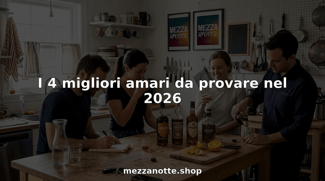 I migliori siti per acquistare amari nel 2026 - Mezzanotte | Distilleria & Spirits