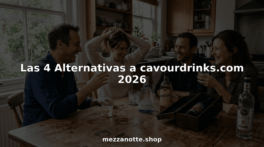 Las 4 Alternativas a cavourdrinks.com 2026 - Mezzanotte | Distilleria & Spirits