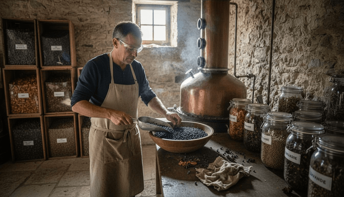 Rôle des botaniques dans le gin : 60 polyphénols restent actifs - Mezzanotte | Distilleria & Spirits