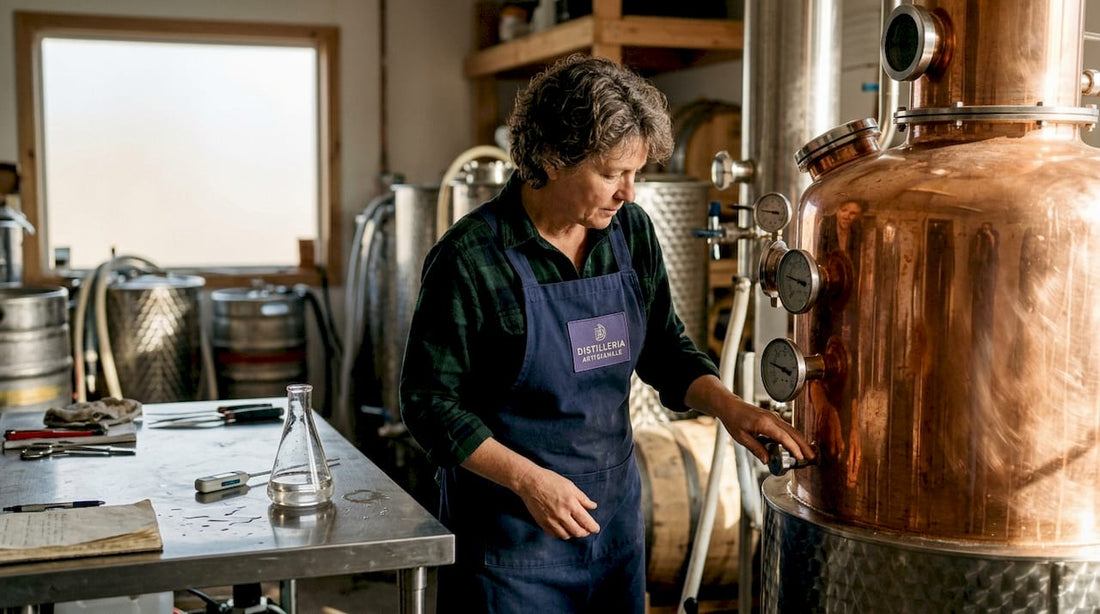 Terminologia della distillazione: guida per appassionati 2026 - Mezzanotte | Distilleria & Spirits