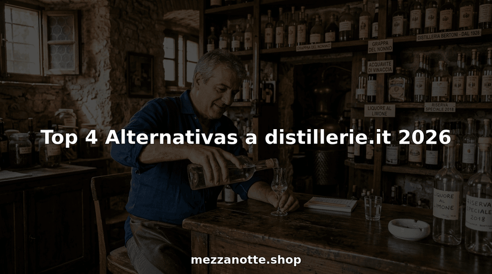 Top 4 Alternativas a distillerie.it 2026 - Mezzanotte | Distilleria & Spirits