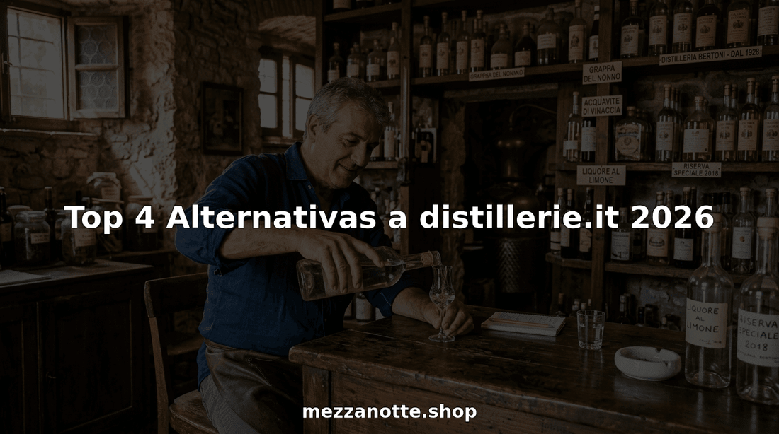 Top 4 Alternativas a distillerie.it 2026 - Mezzanotte | Distilleria & Spirits