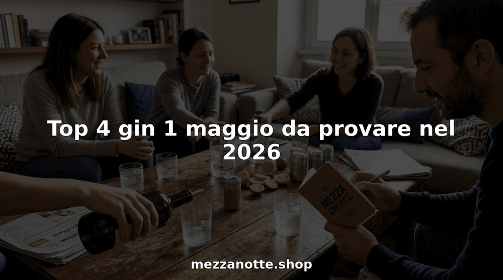Top 4 gin 1 maggio da provare nel 2026 - Mezzanotte | Distilleria & Spirits