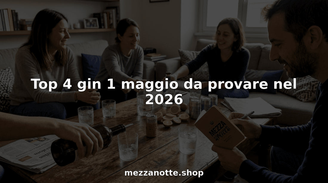 Top 4 gin 1 maggio da provare nel 2026 - Mezzanotte | Distilleria & Spirits