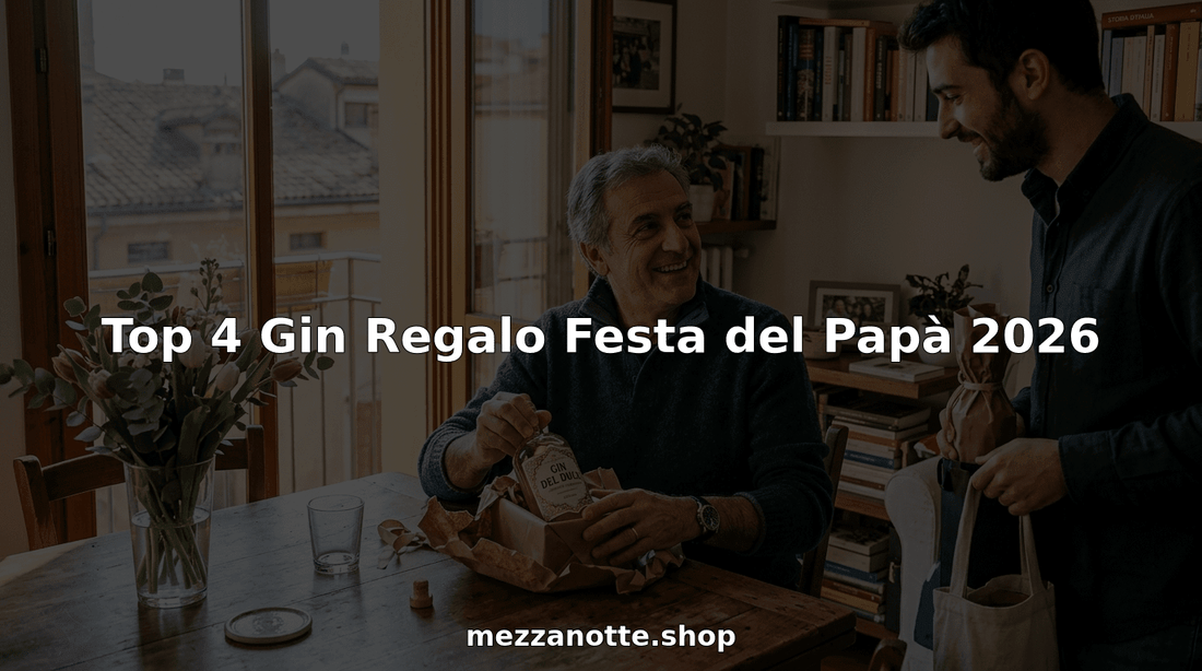 Top 4 Gin Regalo Festa del Papà 2026 - Mezzanotte | Distilleria & Spirits
