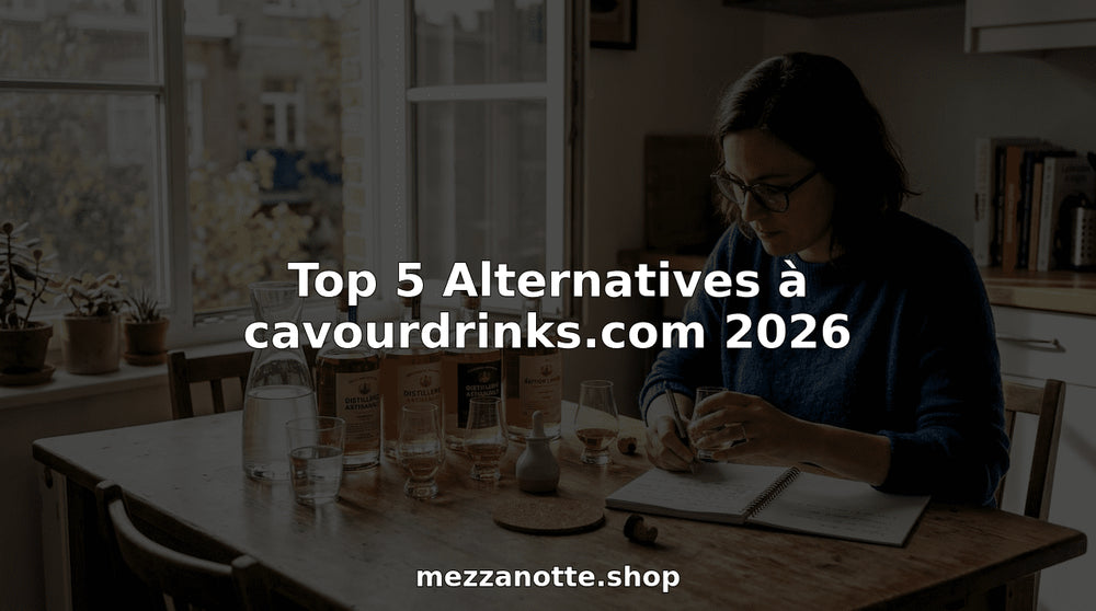 Top 5 Alternatives à cavourdrinks.com 2026 - Mezzanotte | Distilleria & Spirits