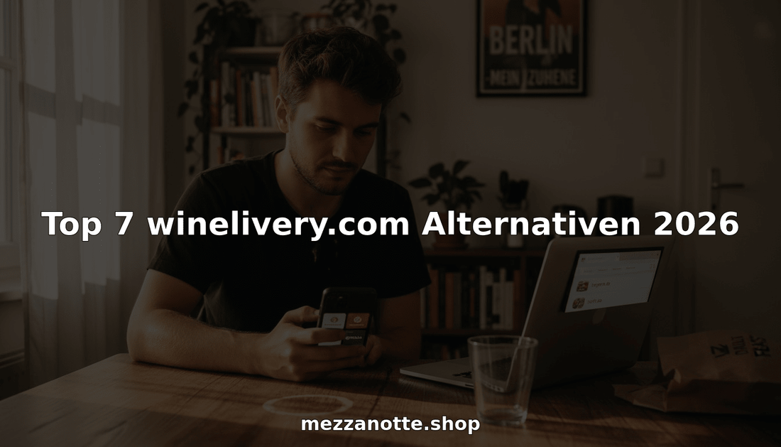 Top 7 winelivery.com Alternativen 2026 - Mezzanotte | Distilleria & Spirits