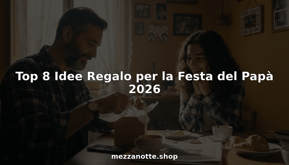Top 8 Idee Regalo per la Festa del Papà 2026 - Mezzanotte | Distilleria & Spirits