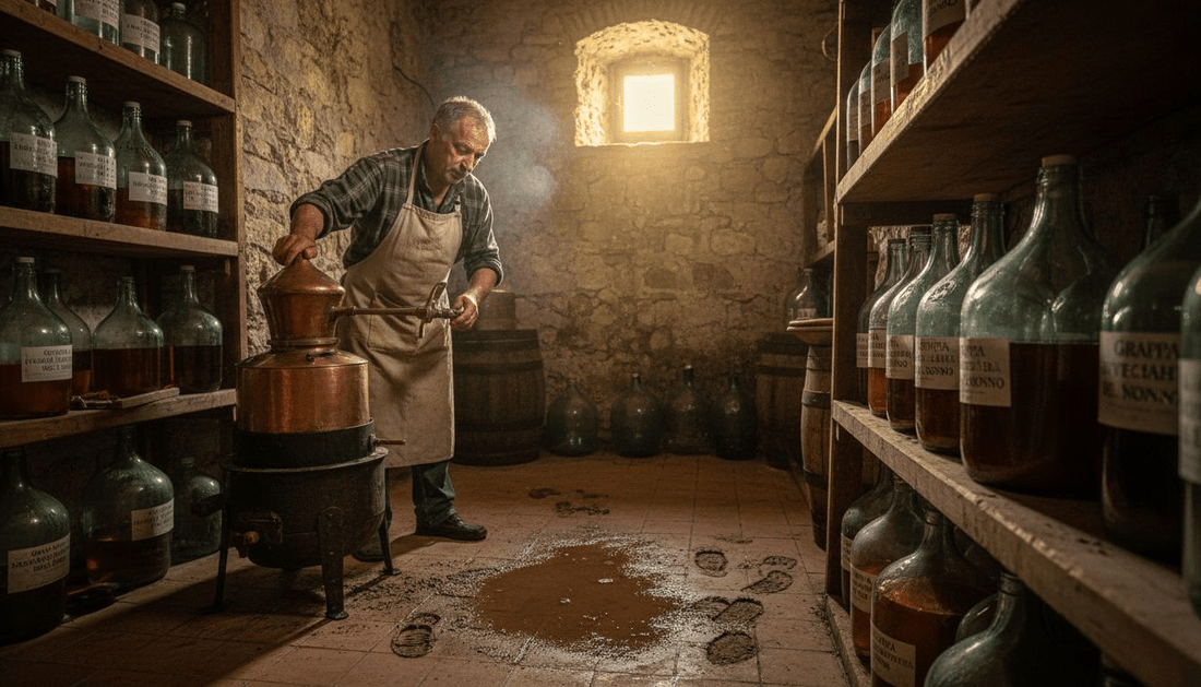Tradición destiladora italiana: vinaccia y maestría 2026 - Mezzanotte | Distilleria & Spirits