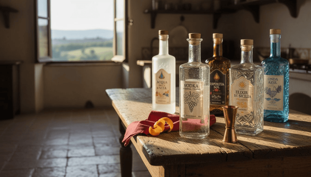 Vodka Italiana Artesanal: 5 Tipos con 40% Más Aroma - Mezzanotte | Distilleria & Spirits