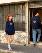 Felpa Mezzanotte - Design Luna e Stelle - Unisex Premium