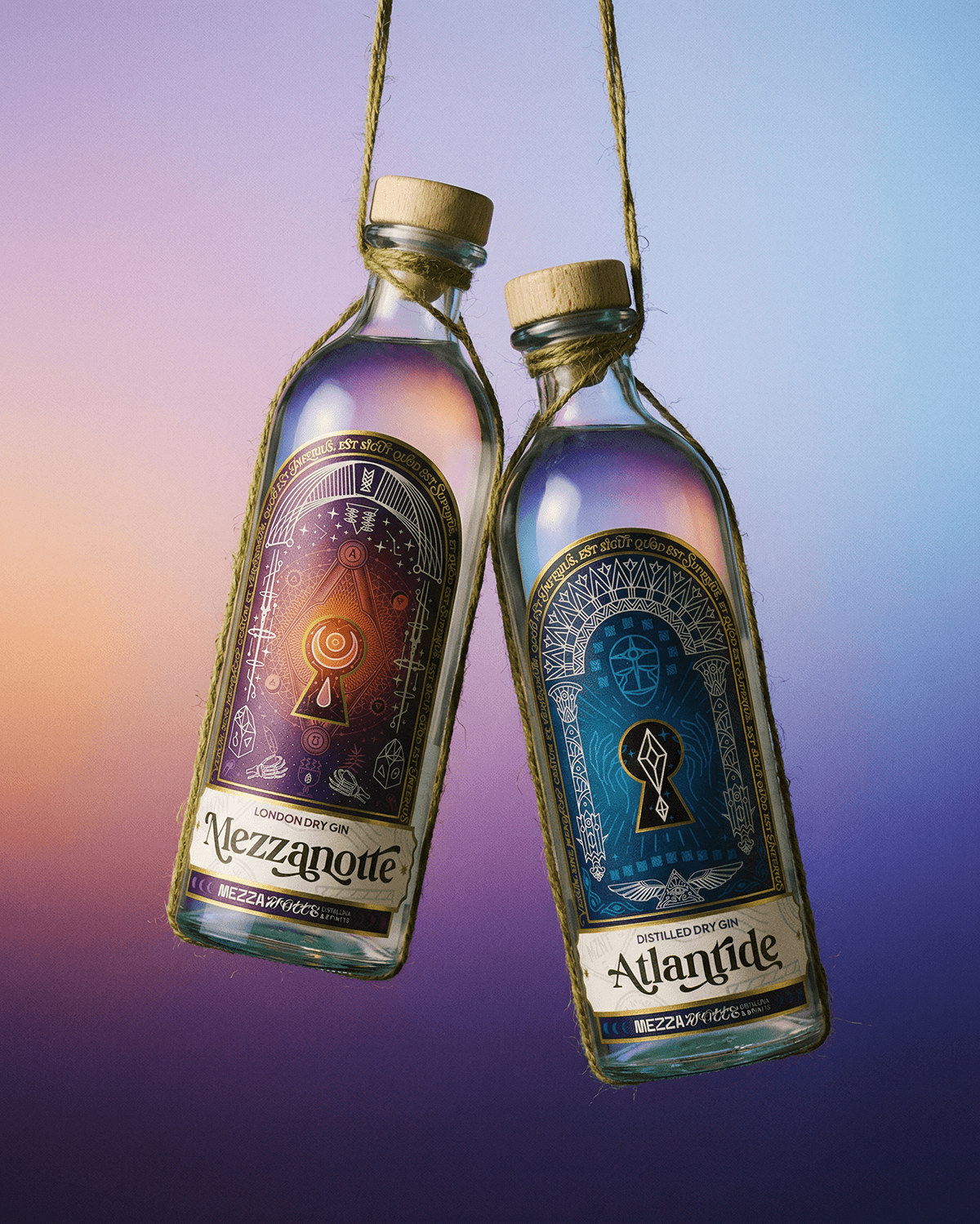 Bundle - Gin Mezzanotte + Gin Atlantide