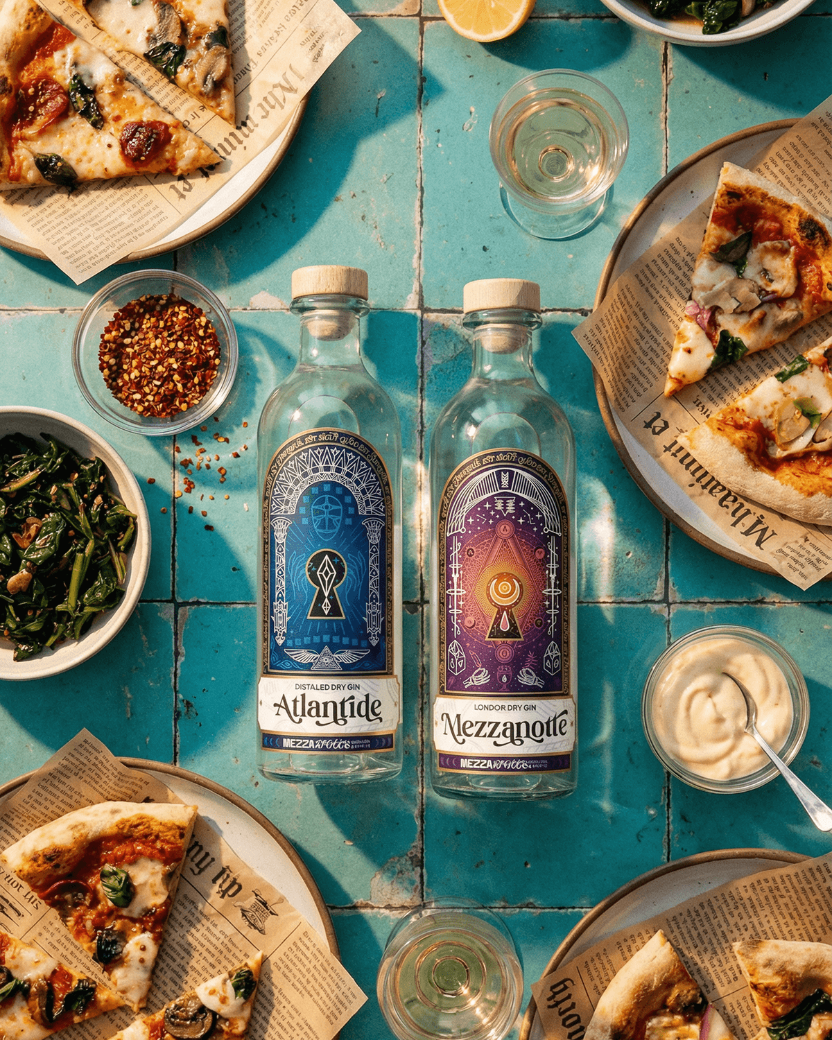 Bundle - Gin Mezzanotte + Gin Atlantide