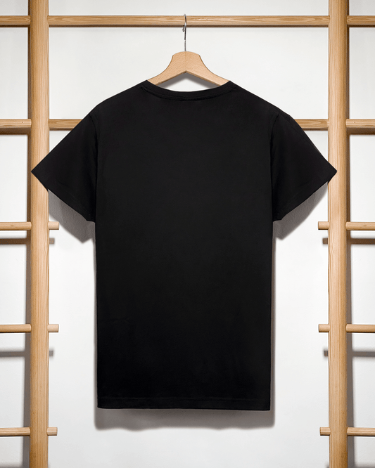 T-Shirt Nera con logo - Mezzanotte | Distilleria & Spirits
