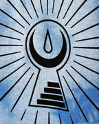 T-Shirt Tie - Dye Blu Azzurro - Mezzanotte | Distilleria & Spirits